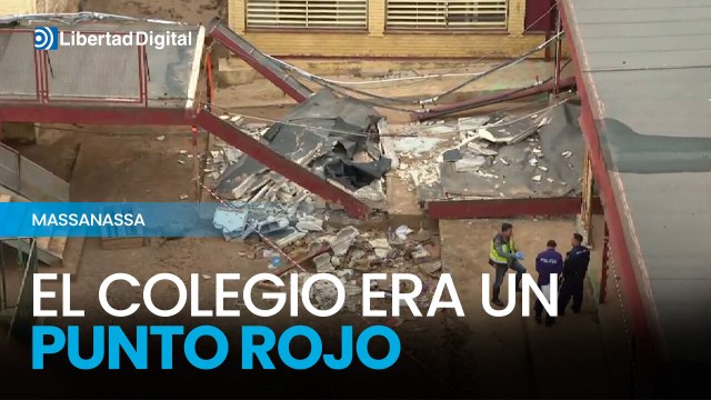 El colegio Luis Vives de Massanassa ya era un punto rojo antes del derrumbe