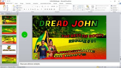 Como Criar Uma Imagem Nas Cores do Reggae Com O Office PowerPoint
