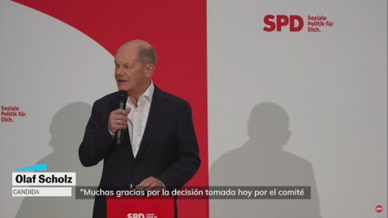 Scholz vuelve a ser el candidato del SPD en Alemania