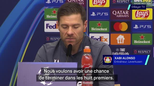 Leverkusen - Xabi Alonso : "Gagner notre place dans le top 8"