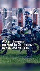 Pakistani biker explores India