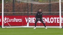 Feyenoord train ahead of UCL clash with Man City