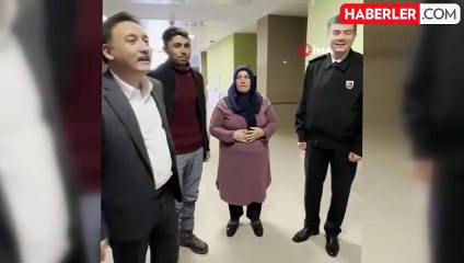 Vali Çiçek, Jandarma Aracında Doğan Bebeği Ziyaret Etti