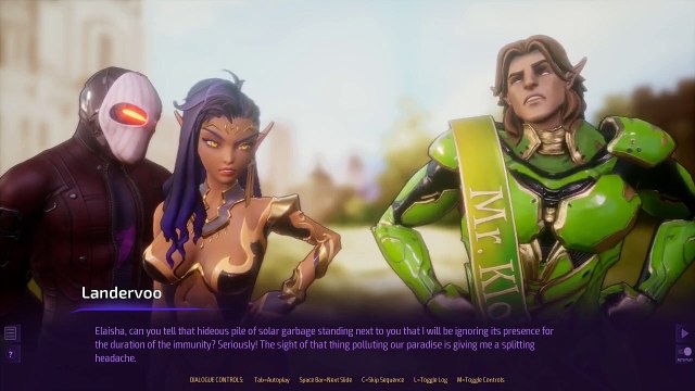 landervoo all dialogue/cutscenes subverse