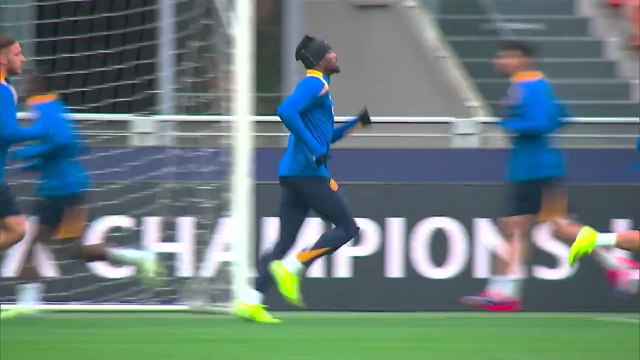 Inter Milan train ahead of UCL clash with RB Leipzig