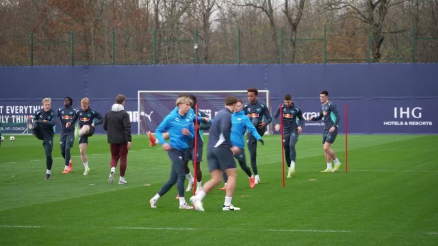 RB Leipzig train ahead of UCL clash with Inter Milan