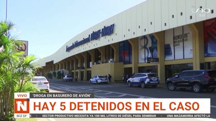 Jefe de cabina aprehendida por caso de droga hallada en avión