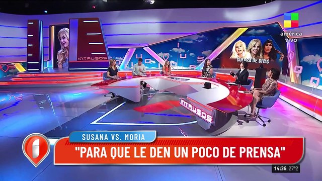 Guerra de divas: Moria Casán vs. Susana Giménez