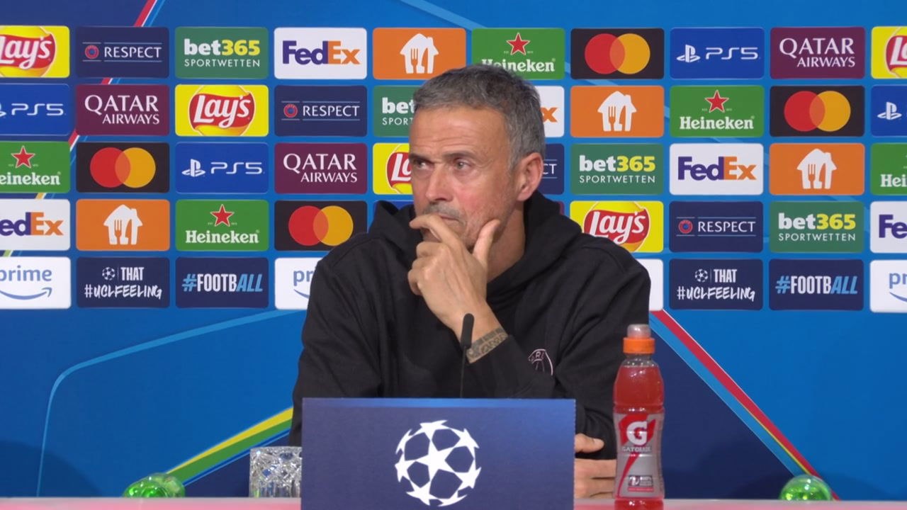 PSG head coach Luis Enrique and Vitinha preview UCL clash with Bayern Munich