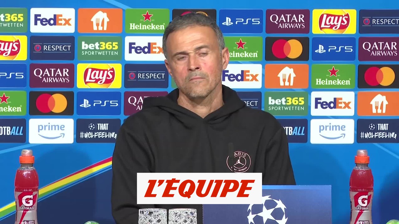 Luis Enrique : « On s'est compliqué la tâche tout seul » - Foot - C1 - PSG