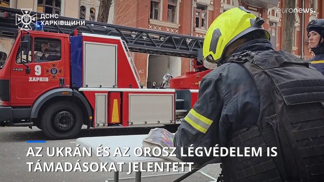 Intenzív orosz támadást jelentett az ukrán légvédelem hétfőn is