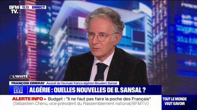 Arrestation de Boualem Sansal: son avocat explique recevoir des informations contradictoires