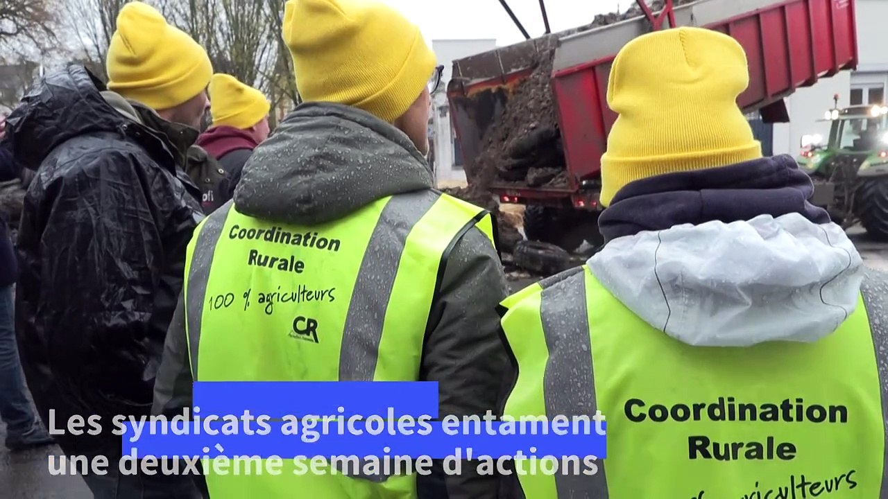 Des agriculteurs des Hauts-de-France en colère...