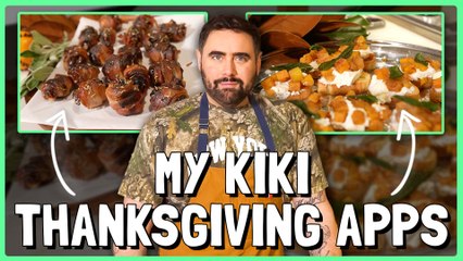 Bacon Wrapped Dates & Butternut Squash Crostini  | Kiki Kuisine Presented By Hexclad | Joey Camasta