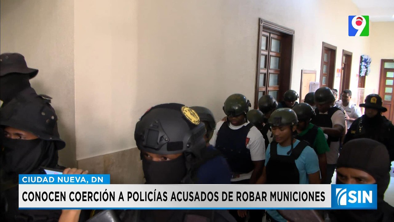 Conocen medida de coerción a policías acusados de vender municiones | Primera Emisión SIN