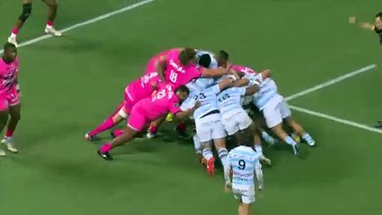 TOP 14 - Essai de Feleti KAITU'U (R92) - Stade Français Paris - Racing 92