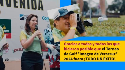 Gracias a todas y todos los que hicieron posible que el Torneo de Golf *Imagen de Veracruz* 2024 fuera ¡TODO UN ÉXITO!  