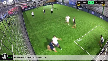 Faute de Yacine B - Fc Tlb Alstom