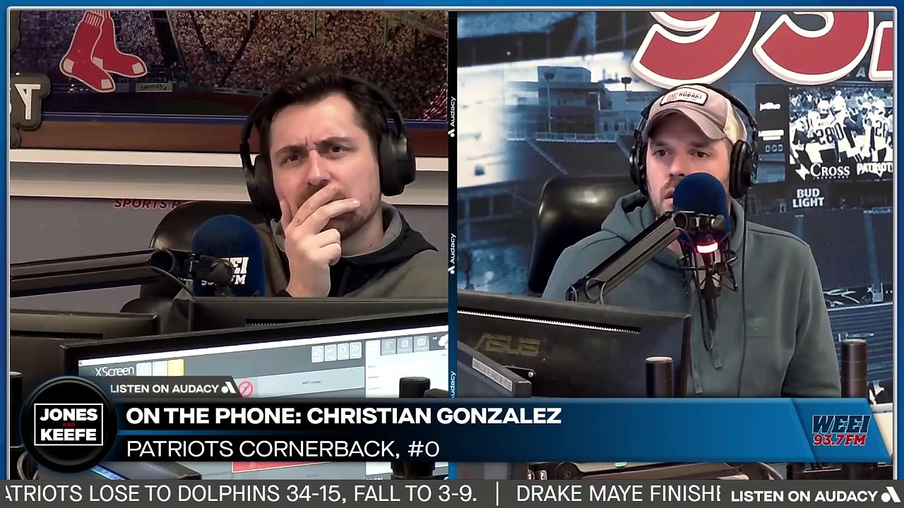 Jones & Keefe: Christian Gonzalez joins the show