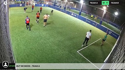 But de Nicks - Team A