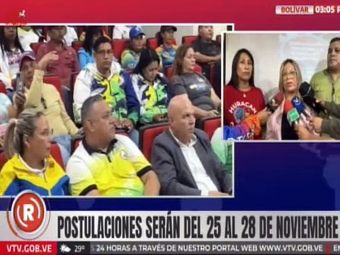 Inicia proceso de postulación de jueces y juezas de paz en el estado Bolívar