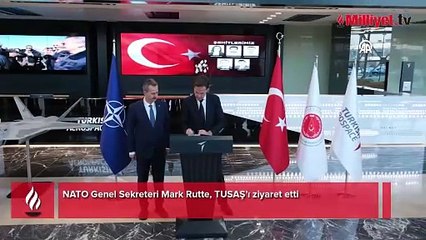 NATO Genel Sekreteri Mark Rutte'den TUSAŞ'a ziyaret