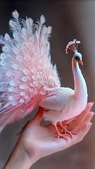 Beutyful Tiny Pecock Dance