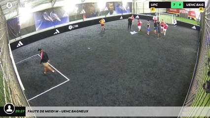 Faute de Meidi M - Uehc Bagneux