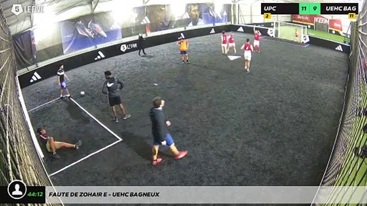 Faute de Zohair E - Uehc Bagneux