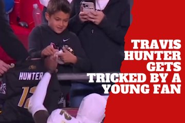 Travis Hunter falls for young fan's epic Kansas-to-Colorado cap switch in viral TikTok