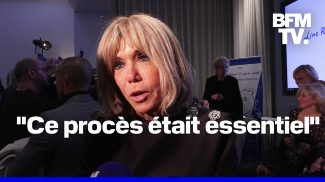 DOCUMENT BFMTV - Ce procès était essentiel : Brigitte Macron s'exprime sur le procès des viols de Mazan
