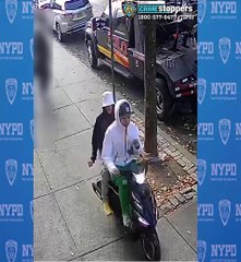 Moped-riding thieves rip gold chain from woman's neck in the Bronx