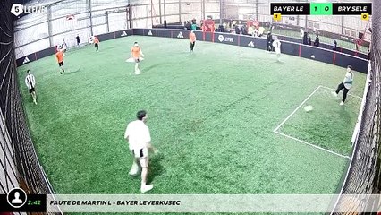 Faute de Martin L - Bayer Leverkusec