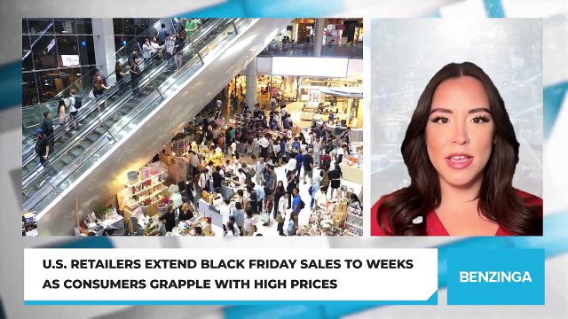 U.S. Retailers Extend Black Friday Sales to Weeks as Consumers Grapple With High Prices