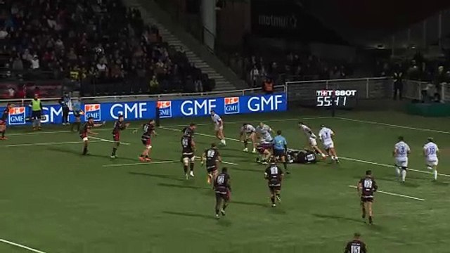 TOP 14 - Essai de Baptiste COUILLOUD 2 (LOU) - LOU Rugby - ASM Clermont