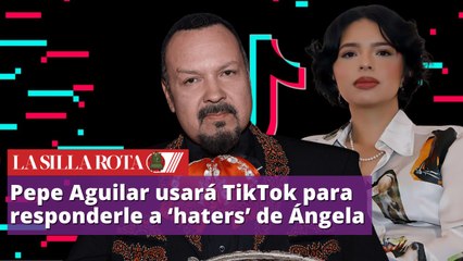 Pepe Aguilar usará TikTok para responderle a ‘haters’ de Ángela