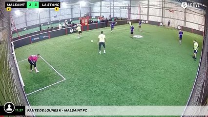 Faute de Lounes K - Malsaint Fc