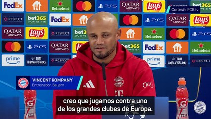 Kompany, rueda de prensa previa de Bayern - PSG