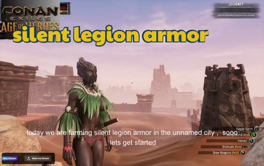Conan Exiles farming silent legion armor unnamed city #Boosteroid #conanexiles-1