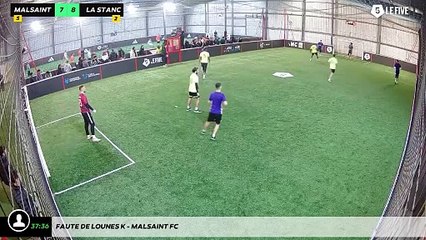 Faute de Lounes K - Malsaint Fc