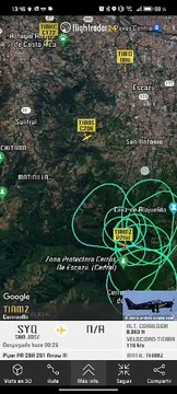 Audio sobrevuelo búsqueda avioneta accidentada Pico Blanco Escazú