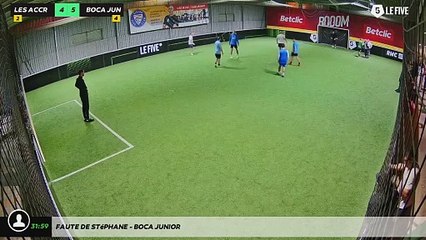 Faute de Stéphane - Boca Junior