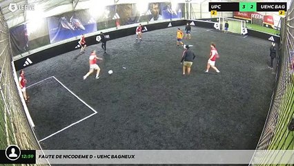 Faute de Nicodeme D - Uehc Bagneux