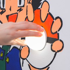 Light up your bedroom with this Pokémon painting with stencils 💡