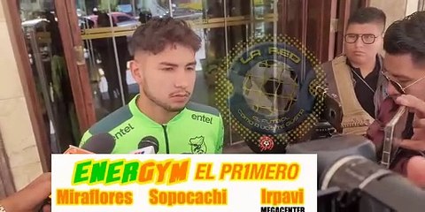El jugador de Aurora Carlos Sejas: "AHORA TOCA HACER REGENERATIVO Y MAÑANA CON TODO"