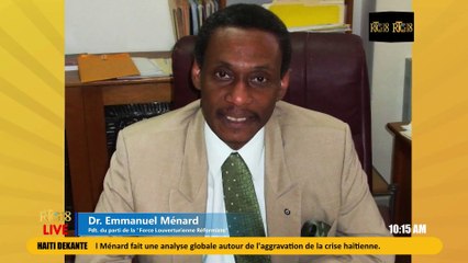 Dr Emmanauel Ménard kalifye de awogans deklarasyon prezidan fransè a Emmanuel Macron kont KPT a