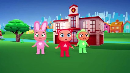 Ambulance Rescue Song _ Yes Yes Vegetables with Farm Animals + English Songs_HD