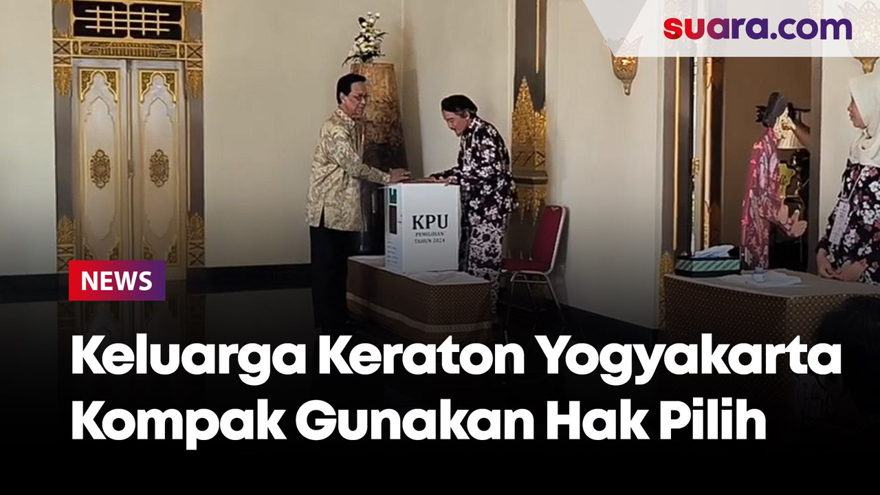 Keluarga Keraton Yogyakarta Kompak Gunakan Hak Pilih di Pilkada, Begini Pesan Sri Sultan HB X