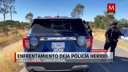 Enfrentamiento armado en Aguascalientes deja un policía herido y un detenido
