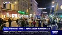 Saint-Étienne: un homme armé d'un couteau abattu par un policier après avoir pris en otage une femme